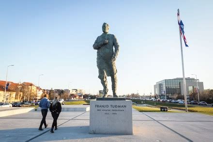 Statue Franjo Tudjman First Croatian President Editorial Stock Photo - Stock Image | Shutterstock