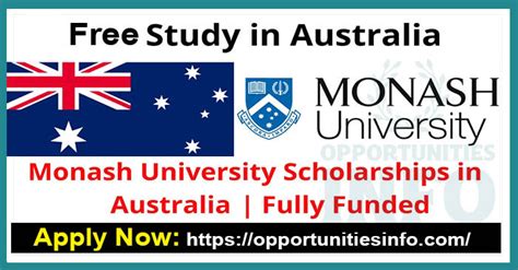 Monash University Scholarships 2023-24 | Australian Government Scholarships