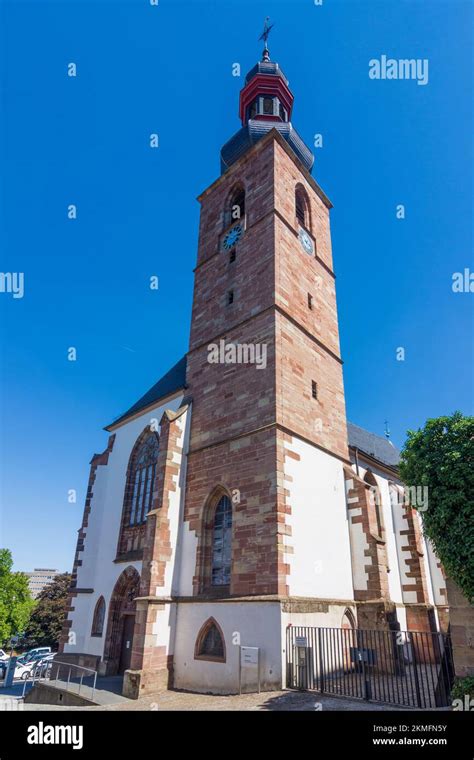 Saarbrücken: Schlosskirche (Castle Church) in , Saarland, Germany Stock Photo - Alamy