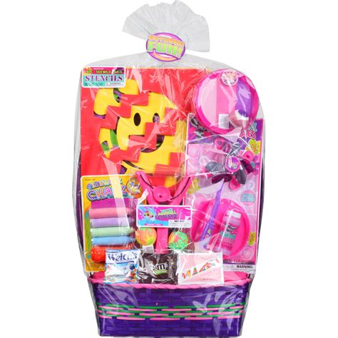 Wondertreat Girls Outdoor Fun Easter Basket - Walmart.com - Walmart.com