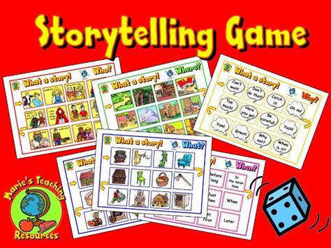 Storytelling Board Game | Teaching Resources
