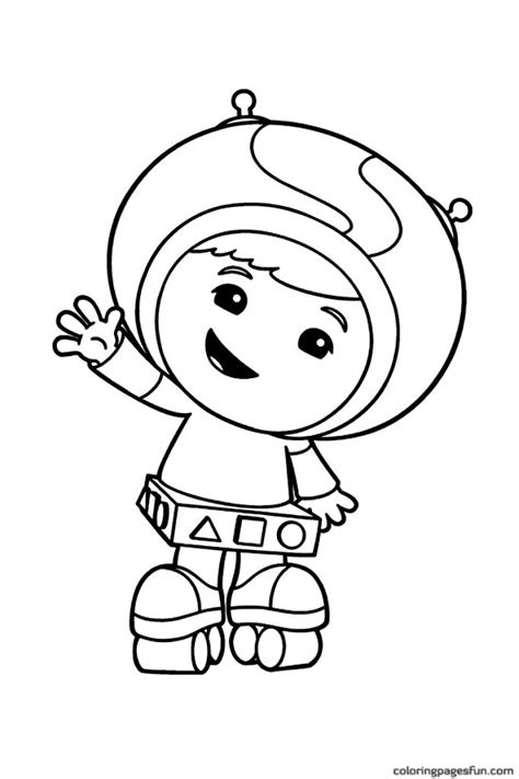 Team Umizoomi Coloring Pages at GetDrawings | Free download