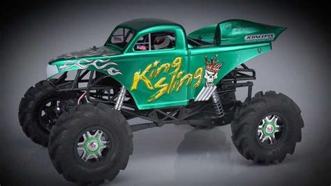 LiveRC - First look at upcoming JConcepts King Sling monster truck body, Sling King tires and ...