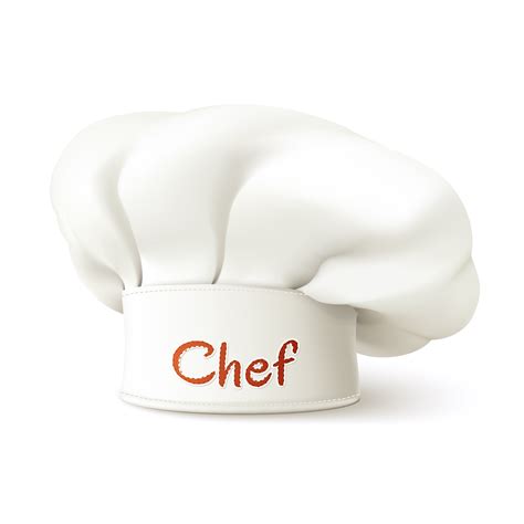 Chef Hat Realistic 468085 Vector Art at Vecteezy