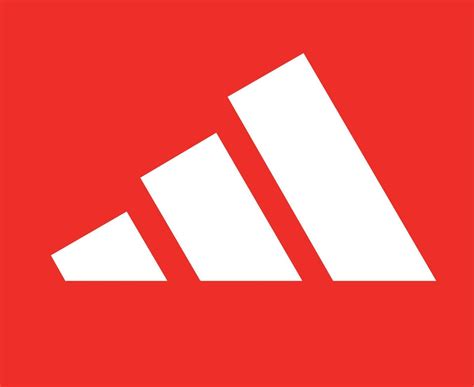 Adidas Logo Red Png