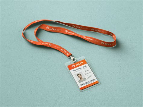 Lanyard / ID Card Holder MockUp on Behance