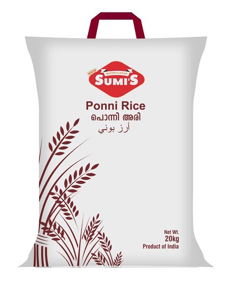 PONNI RICE 20KG_front – DAR AL RAJWAN