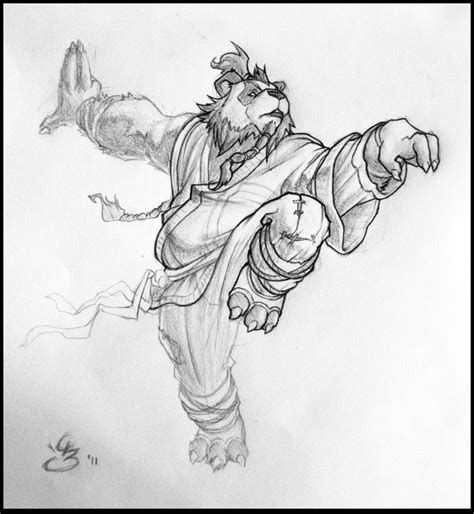 Pandaren Monk by Tokoldi on DeviantArt