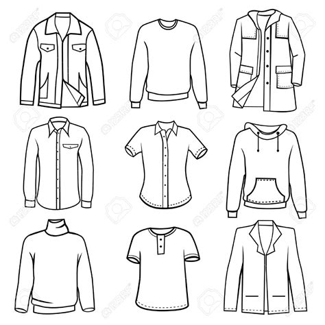 Dress Shirt Drawing at GetDrawings | Free download