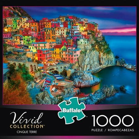 Buffalo Games - Vivid Collection - Cinque Terre - 1000 Piece Jigsaw Puzzle - Walmart.com