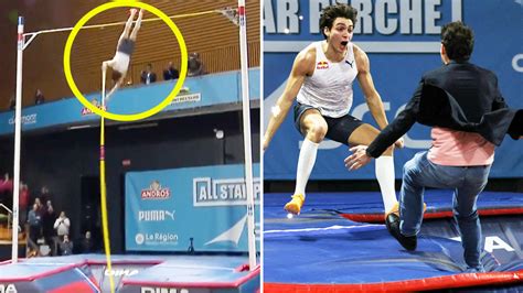 Armand Duplantis stuns athletics with 'insane' new pole vault world ...