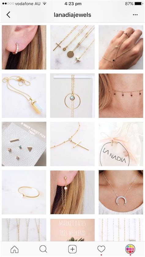 11 Brilliant Instagram Feed Ideas for Shops (+ Tips) | Instagram jewelry, Jewelry photography ...