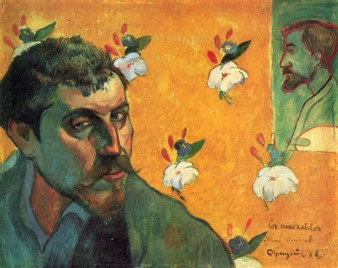 Paul Gauguin - Self Portrait in the role of Jean Valjean, 1888 ...