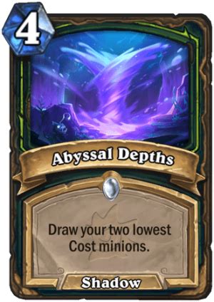 Abyssal Depths - Hearthstone Top Decks