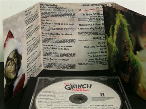 CD THE GRINCH soundtrack, Music & Media, CD's, DVD's, & Other Media on Carousell