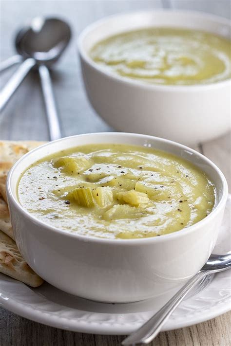 Creamy Celery Soup - Erren's Kitchen Easy Cooking Recipes, Vegan Recipes Healthy, Soup Recipes ...