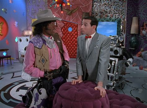 Laurence Fishburne & Pee-wee Herman in Pee-wee's Playhouse: The ...