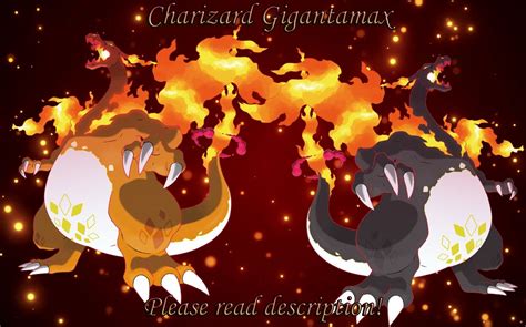 Gigantamax Shiny Charizard Pokemon Espada Y Escudo 6IVS Level 100 Sword ...