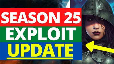 Diablo 3 Season 25 Exploit - *UPDATE* Blizzard Strikes Back! - YouTube