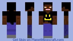 black steve Minecraft Skin