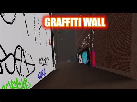 Roblox Spray Paint Graffiti Wall! - YouTube