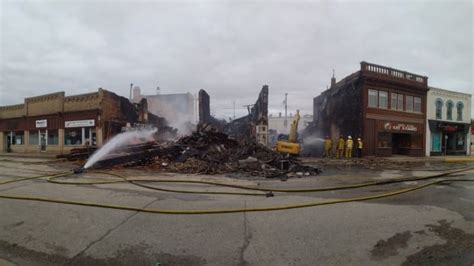 3 buildings in Virden's 'Exchange District' destroyed by fire, mayor says | CBC News