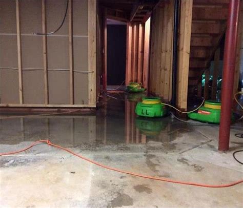 We Specialize in Flooded Basement Cleanup and Restoration!