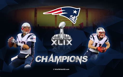 New-England-Patriots-2015-Super-Bowl-XLIX-49-Champions-Wallpaper – The ...