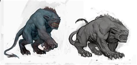 beast concept by LouisGreen on DeviantArt The Beast, Creature Concept Art, Creature Design ...