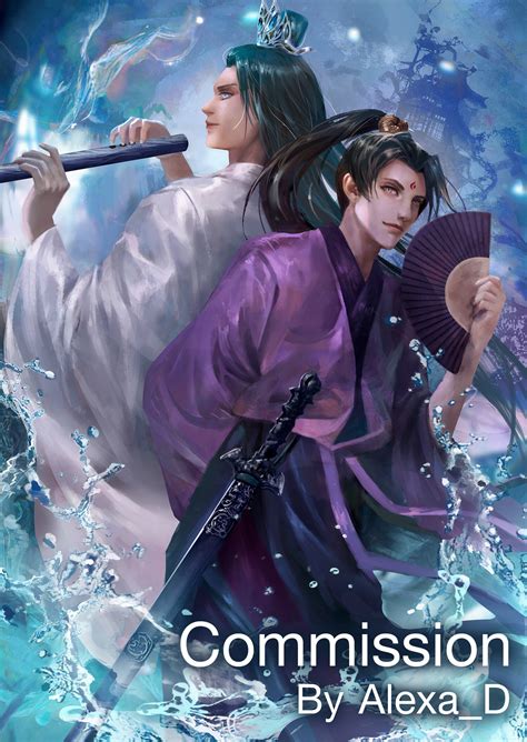 ArtStation - Chinese BL cover