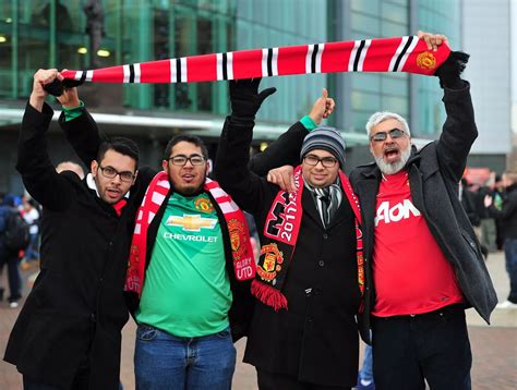 Fan gallery: Manchester United supporters before the win over Liverpool ...