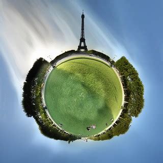 Eiffel planet | My first try at a planet. The original 360° … | Flickr