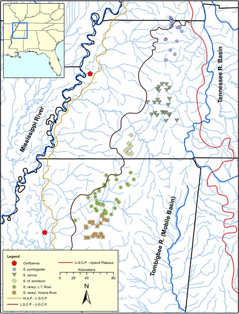 Tallahatchie River Map