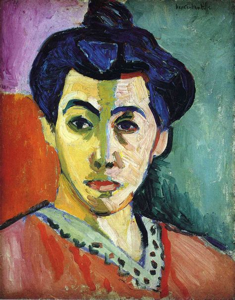 Portrait of Madame Matisse (Green Stripe), 1905 - Henri Matisse ...