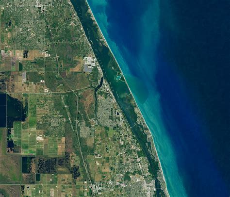 The Indian River Lagoon on Florida's Atlantic coast - Earth.com