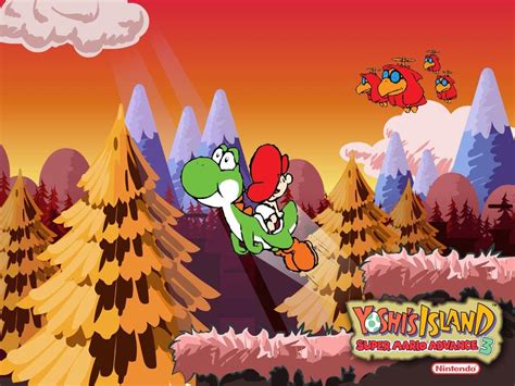 Super Mario World 2: Yoshi's Island Wallpapers - Wallpaper Cave