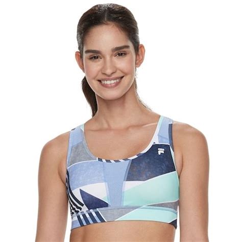 FILA SPORT® Performance Running Medium-Impact Sports Bra | Medium ...