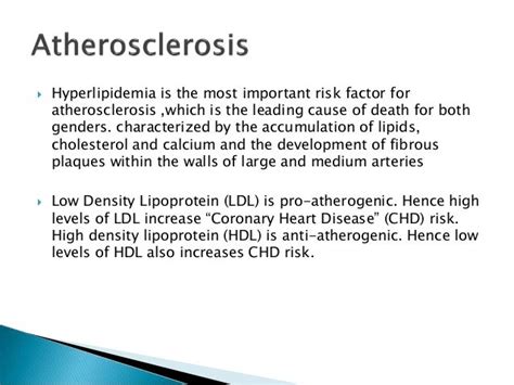 Hyperlipoproteinemia