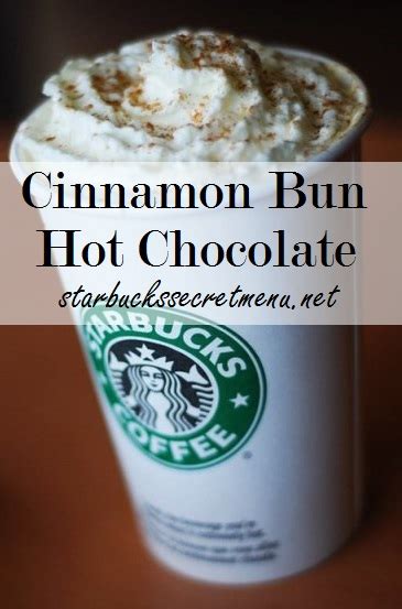 Starbucks Secret Menu: Cinnamon Bun Hot Chocolate | Starbucks Secret Menu