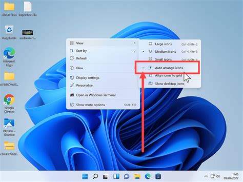 How to Arrange Your Windows Desktop Icons - At Home Computer