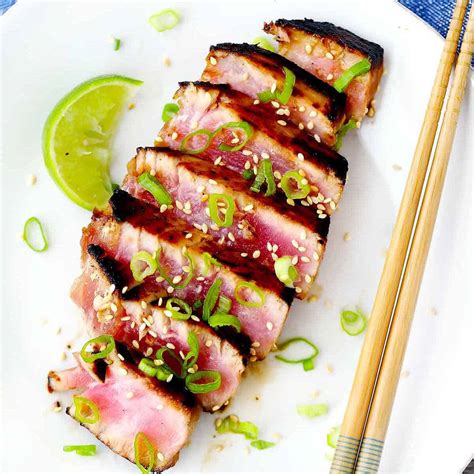 Grilled Yellowfin Tuna Marinade Recipe | Deporecipe.co