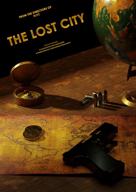 Movie Poster - The Lost City on Behance