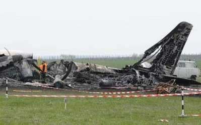 Accident of an Antonov 32 operated by Kata Air Transport - Chisinau, Moldova - 1001 Crash