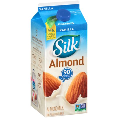 Silk® Vanilla Almondmilk 0.5 gal Carton | La Comprita