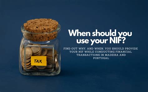 You NIF Number - When should you use your NIF in Portugal and Madeira? - MC Contabilidade