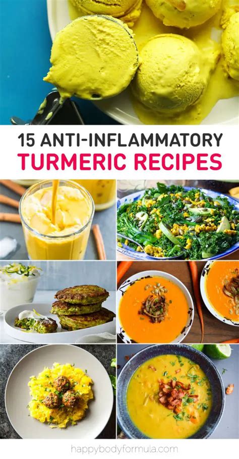 15 Anti-inflammatory Turmeric Recipes – Happy Body Formula