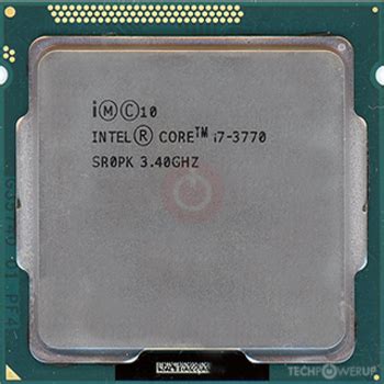 Intel(R) Core(Tm) I7-3770 Cpu @ 3.40Ghz 3.40 Ghz : Intel Core I7 3770 3 40ghz 3rd Gen El ...