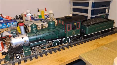 Bachmann Big Hauler G Scale 4-6-0 Restoration & Running Session - YouTube