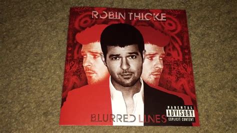 Robin Thicke Blurred Lines Album Cover