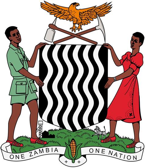 Zambia coat of arms | Coat of arms, Zambia, Africa